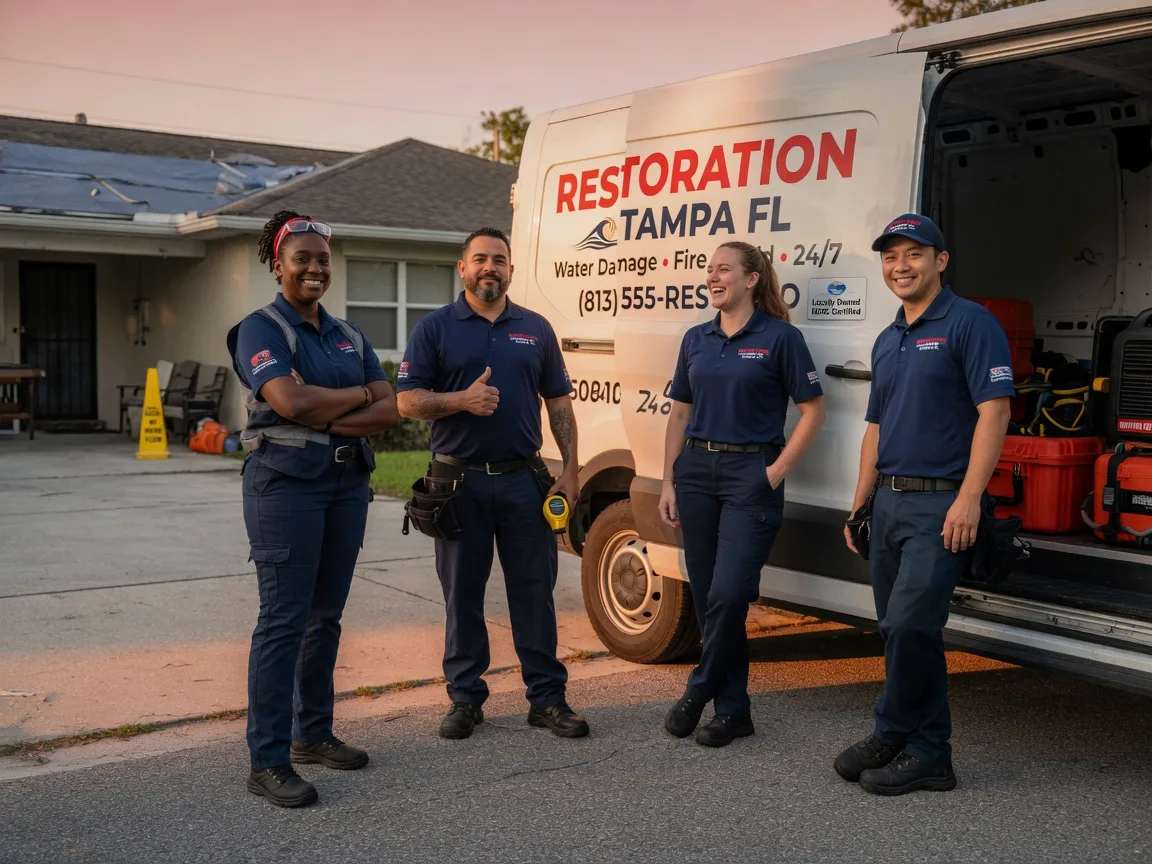 Water Damage Restoration company in Camp Hill, AL